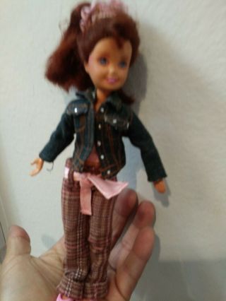 Vintage Mattel 8 Inch Doll Barbie Little Sister 1991s Out Fit