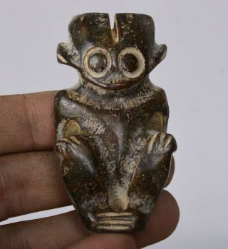 2.  6 " Ancient China " Hong Shan " Culture Meteorolite Stone Sun God Amulet Pendant