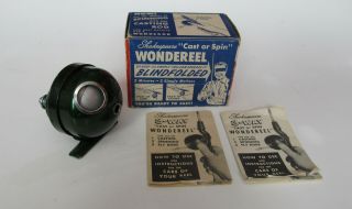 Vintage Shakespeare “cast Or Spin” 1770 Model Ff Wondereel - Box & Instructions