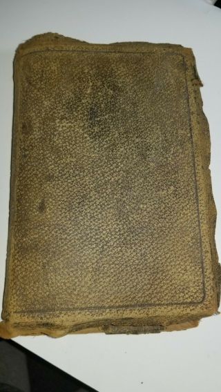 Vintage Antique 1901 Holy Bible American Standard Version Tomas Nelson 