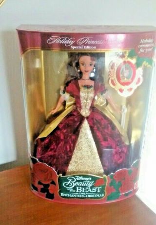 Beauty & The Beast Holiday Princess Belle Special Edition 1997 Mattel