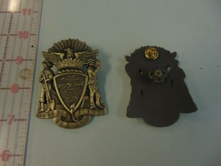 San Francisco Police Department Hat Badge Sfpd Made Like The Older Models