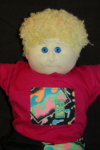 Vintage 1989 Cabbage Patch Doll with papers - Oliver Victor KPS1099 / 2000 4