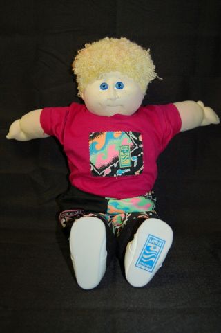 Vintage 1989 Cabbage Patch Doll with papers - Oliver Victor KPS1099 / 2000 7