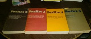Vintage Foxfire Books Set 2 - 5 Survival Homestead