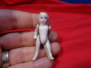 Antique Miniature Bisque Doll B 4