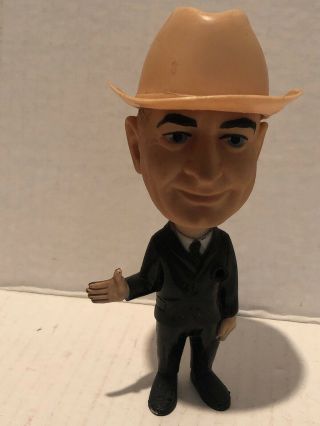 President Lyndon B Johnson Remco Lbj Figure Political Toy Vintage 1964