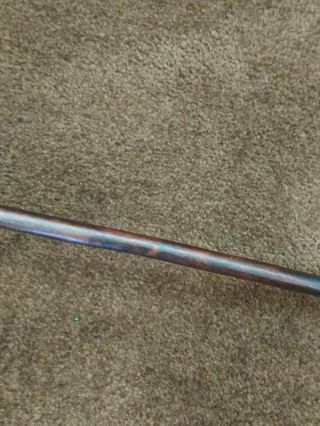 Fine Pacific Islands Iron Spear Lance c.  1850.  Philippines.  5 ' in length. 3