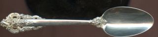 Wallace Grande Baroque Sterling Silver Tea Spoon 6 1/8 Inches No Monogram