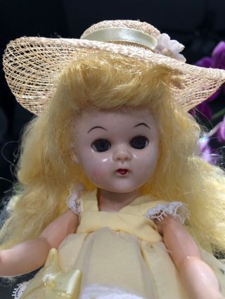 Vintage Hard Plastic Virga Walking Doll In