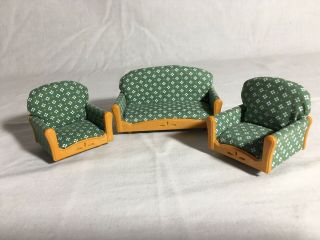 Calico Critters/sylvanian Families Living Room Sofa & Chairs