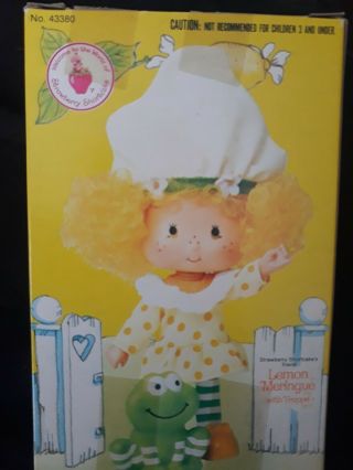 Vintage strawberry shortcake doll Lemon Meringue Without Pet Frog or comb. 2
