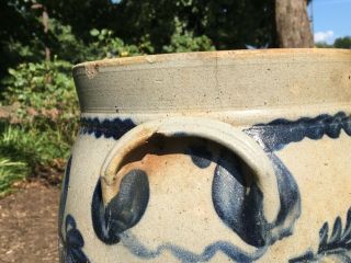 Decorated stoneware crock - Greensboro Pa 3