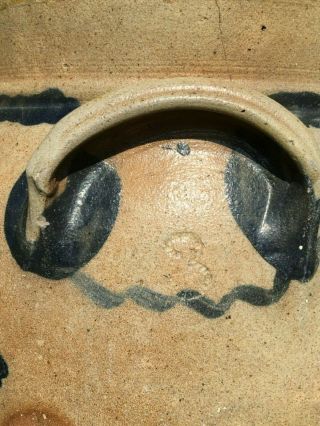 Decorated stoneware crock - Greensboro Pa 8