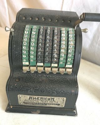 Antique 1912 American Adding Machine,  American Can Company,