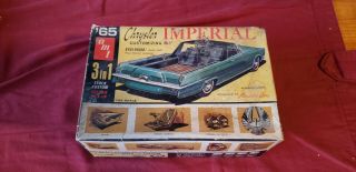 Amt 1965 Chrysler Imperial Cvt 3 - In - 1 Annual Kit 6815 Stock Built 65