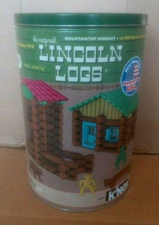 Lincoln Logs Mountain Top Hideout Building Set