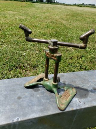 Vintage Sunbeam Metal Lawn Garden Sprinkler - D - Rain King Model D Cast Iron