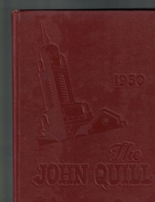 John Marshall High School 1950 Yearbook The John Quill Rochester Ny