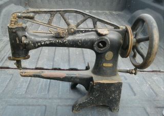 Antique Singer Industrial 29 - 4 Leather Sewing Machine 4