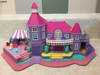Polly Pocket Light - Up Magical Mansion 1994 Vintage Bluebird Toys - House Only