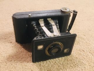 Jiffy Kodak Six 20 Series Ii Camera Twindar Lens Vintage 1937 Antique
