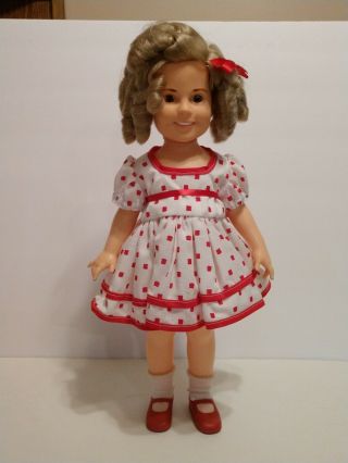 1972 Ideal Shirley Temple Doll Almost 17 ",  No Box,  2m - 5634.