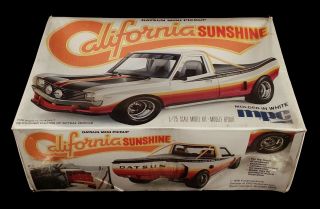1978 Vintage Datsun Mini Pickup California Sunshine Mpc 1/25 Model Kit