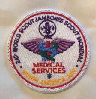 24th World Scout Jamboree 2019 Medical Services Patch Badge Bsa Usa Wsj