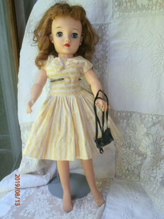 Vintage Ideal Doll Vt 18 Miss Revlon Garter Belt Nylons High Heels Vinyl