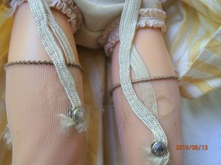 Vintage Ideal Doll VT 18 Miss Revlon Garter Belt Nylons High Heels Vinyl 4
