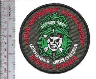 Dea Drug Enforment Admin & 7th Special Forces Group Abn Latin America Joint Op