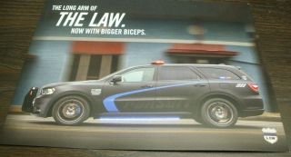 2018 Dodge Durango Pursuit - Police Car - Law Enforcement Brochure