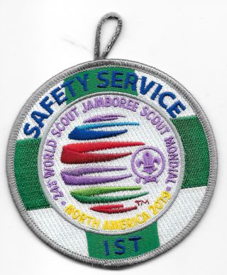Boy Scout 2019 World Jamboree Safety Service Ist Patch
