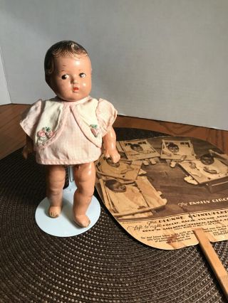 1930’s Vintage Madam Alexander Dionne Quintuplet Compostion Doll