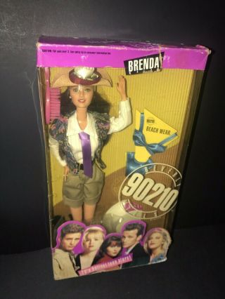 1991 Beverly Hills 90210 Barbie Doll Brenda Walsh Doll 1572 Shannen Doherty