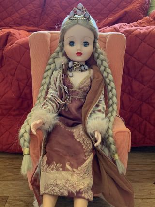 Vintage Madame Alexander Cissy Doll Pink Chair