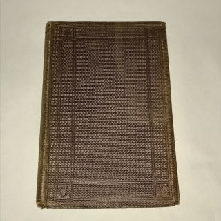 Antique Book Civil War Era Poems Literature Book In War Time John Whittier 1860s 2