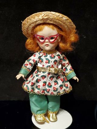 Vtg Vogue 1954 Plslw Redhead Walker Ginny Doll 55 And Away We Go All