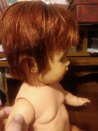1970 ' s Baby Chrissy Doll 1972/1973Hair Growing [Red Hair] Ideal Toy Corp 6