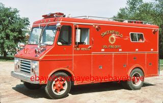 Fire Apparatus Slide,  Rescue 7,  Smithfield / Pa,  1974 Chevy / Welch