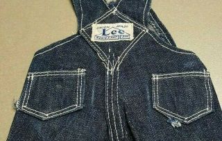 1930s H.  D.  LEE CO.  ADVERTISING OVERALLS FOR COMPOSITION BUDDY LEE DOLL??? 4