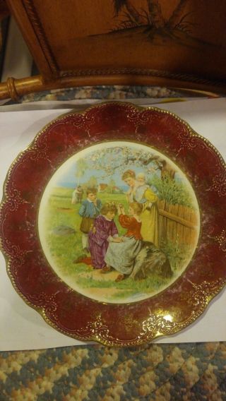 Antique 1906 Knights Templar Pittsburgh Commandery Annual Conclave Plate