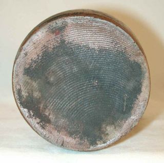 Old Primitive Brown Gray Salt Glazed Stoneware Undecorated Jug w/ Applied Handle 7
