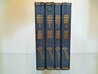 Audels Carpenters And Builders Guide 1,  2,  3,  4 Copyright 1923 Antique Books