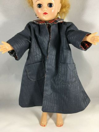 2 Vintage Dresses for Jill - Plaid Dress w - Coat Outfit & Red w - Beret (No Doll) 5