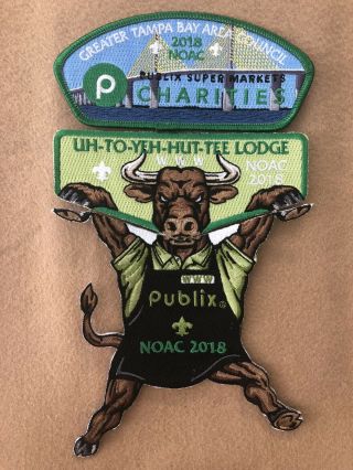 89 Uh - To - Yeh - Hut - Tee Noac 2018 2 Piece Set & Greater Tampa Bay Area Council Csp