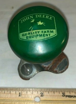 Antique John Deere Farm Tractor Vintage Car Steering Wheel Suicide Knob Handle