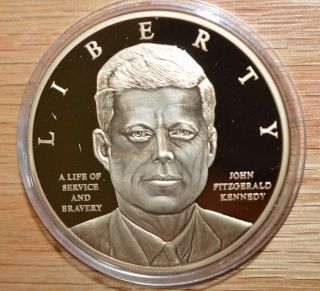 2012 Proof - Life And Legacy Of John F Kennedy Commemorative Coin