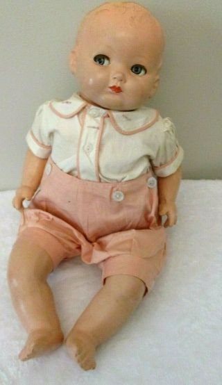 16 " Sweetie Pie Or Bright Eyes Effanbee Composition Googly Eyes Baby Doll